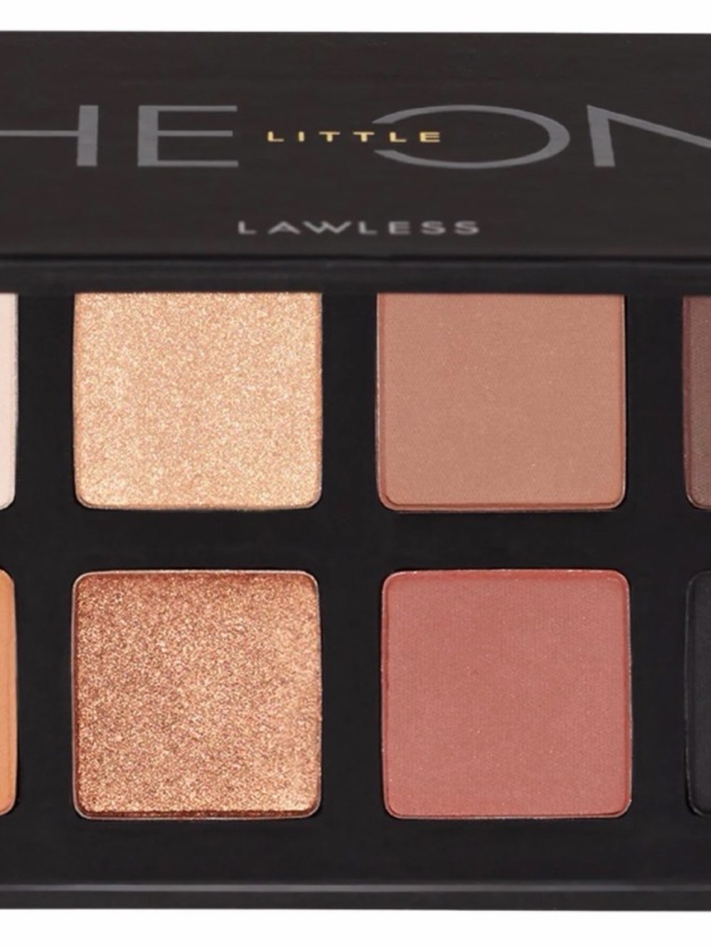 LAWLESS Eyeshadow Palette — Rose, Gold & Warm Neutrals